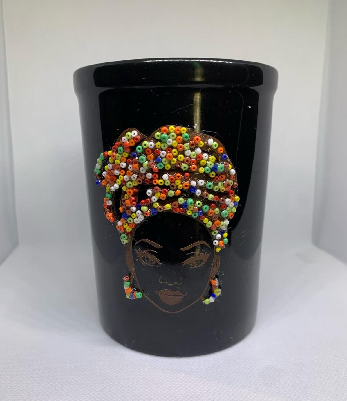 Dream Big” Red Letter Mug Matte black mug with bold red vinyl message — “Dream Big.” For the dreamer with a voice.